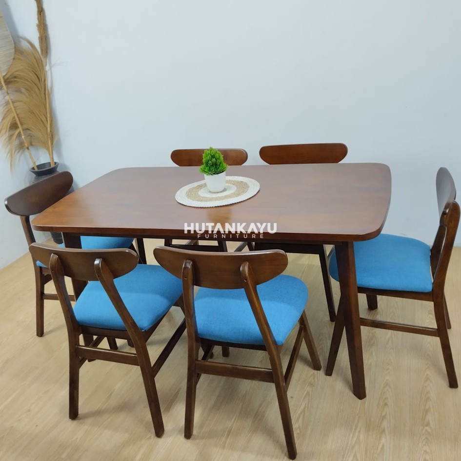 Set Meja Makan Fergie Blue - Image 3