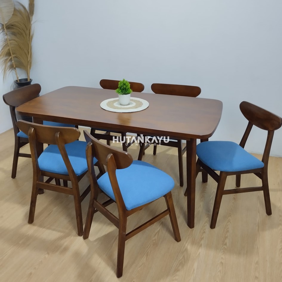 Set Meja Makan Fergie Blue - Image 5
