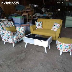 Sofa Set Minimalis Shabby